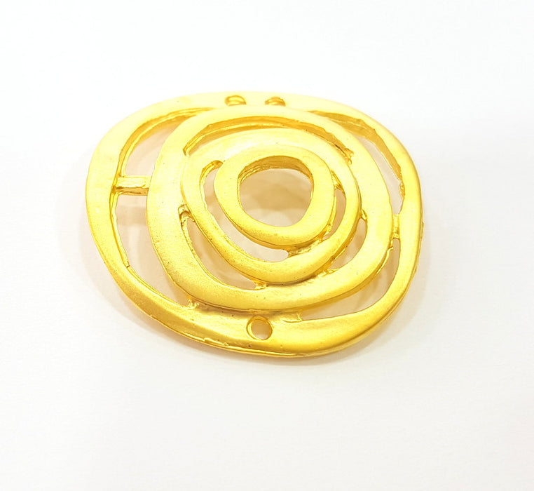 Gold Pendant Gold Plated Connector Pendant (32x30mm)  G7019