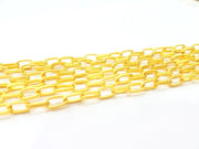 Gold Chain Gold Plated Chain 1 Meter - 3.3 Feet  (11x7 mm) G9535