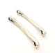 4 Silver Pendant Connector Antique Silver Plated Pendant (44x5mm) G7109
