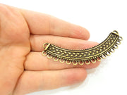 Antique Bronze Pendant Antique Bronze Connector (89x17mm) G7128