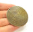 Antique Bronze Pendant Antique Bronze Medallion Pendant (51mm) G7132