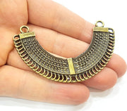 Antique Bronze Pendant Antique Bronze Connector (75x16mm) G7150