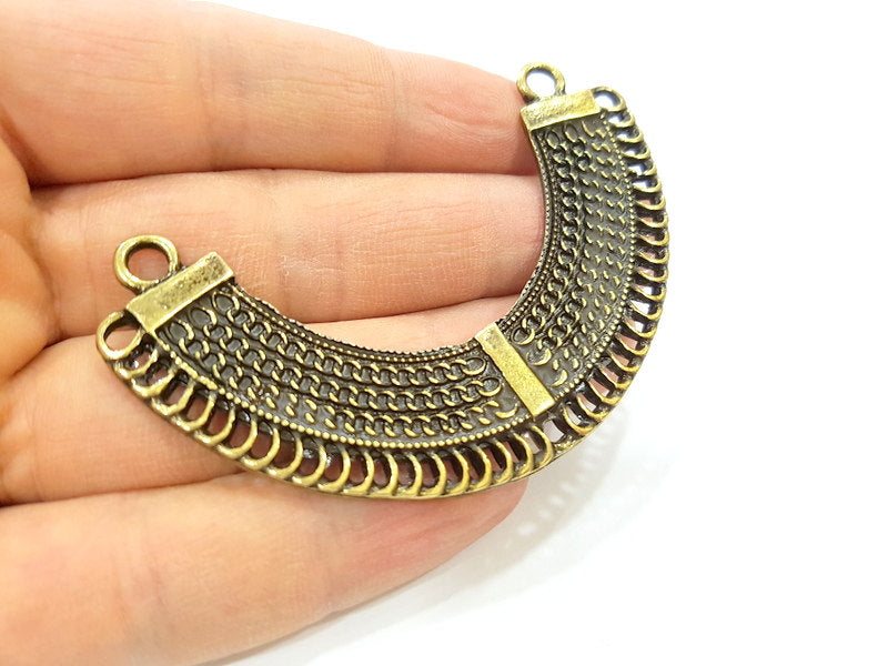 Antique Bronze Pendant Antique Bronze Connector (75x16mm) G7150
