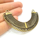 Antique Bronze Pendant Antique Bronze Connector (75x16mm) G7150