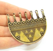 Antique Bronze Pendant Antique Bronze Connector (65x53mm) G14926