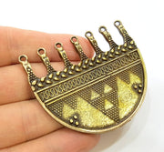 Antique Bronze Pendant Antique Bronze Connector (65x53mm) G14926