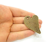 Antique Bronze Pendant Antique Bronze Medallion Pendant (51x39mm) G7163