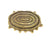Antique Bronze Pendant Antique Bronze Medallion Pendant (55x43mm) G7169