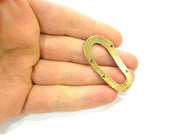2 Antique Bronze Pendant Connector (48x24mm) G7191