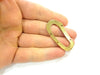 2 Antique Bronze Pendant Connector (48x24mm) G7191