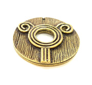 2 Antique Bronze Charms Antique Bronze Plated Charms  (40mm) G7193