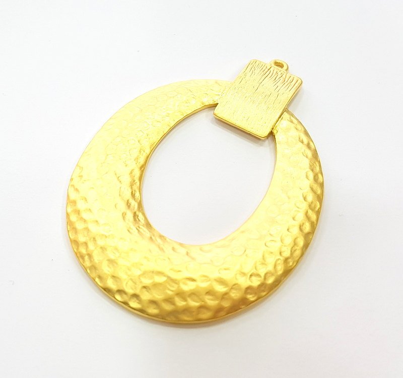 Gold Pendant Gold Plated Pendant (68x47mm)  G7210