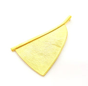 Gold Pendant Gold Plated Pendant (88x46mm)  G7217