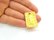 Gold Pendant Gold Plated Pendant (33x22mm)  G7219