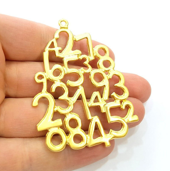 Gold Pendant Gold Plated Pendant (66x49mm)  G7229