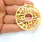 Gold Pendant Gold Plated Pendant (57mm)  G7242