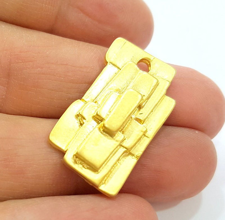 Gold Pendant Gold Plated Pendant (28x16mm)  G7250