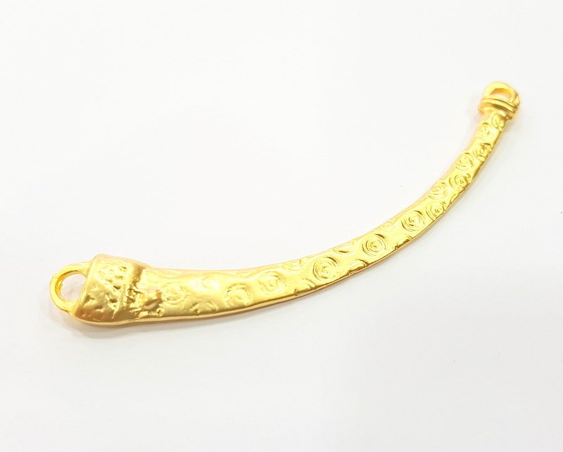 Gold Plated Connector Pendant  (89x10mm)  G6592