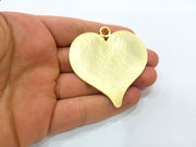 Gold Pendant Heart Pendants Gold Plated Pendant (62x60mm)  G6861