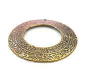 2 Antique Bronze Pendant Antique Bronze Round Pendant (49mm) G15345