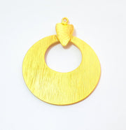 Gold Pendant Gold Plated Pendant (63x48mm) G7373