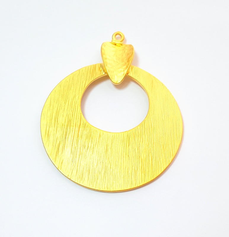 Gold Pendant Gold Plated Pendant (63x48mm) G7373