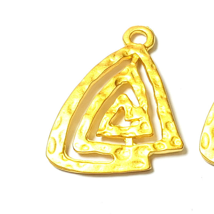 Gold Charms Gold Plated Charms (28x21mm)  G7382