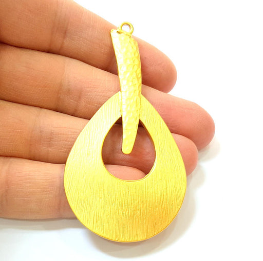 Gold Pendant Gold Plated Pendant (75x36mm) G7403