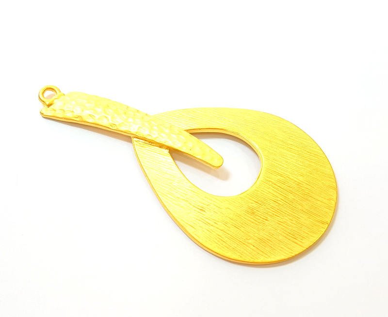 Gold Pendant Gold Plated Pendant (75x36mm) G7403