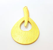 Gold Pendant Gold Plated Pendant (75x36mm) G7403