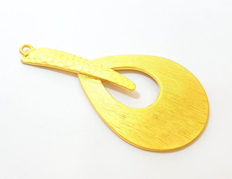 Gold Pendant Gold Plated Pendant (75x36mm) G7403