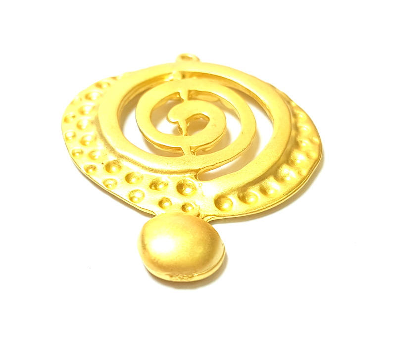 Gold Pendant Gold Plated Pendant (43x32mm) G7410