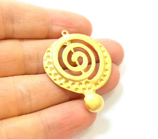 Gold Pendant Gold Plated Pendant (43x32mm) G7410