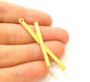 Gold Pendant Gold Plated Pendant (57x12mm) G7432