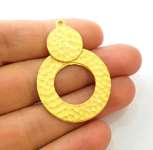 Gold Pendant Gold Plated Pendant (46x32mm)  G7481