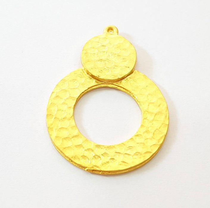 Gold Pendant Gold Plated Pendant (46x32mm)  G7481