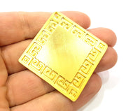 Gold Pendant Gold Plated Pendant (43mm)  G6810