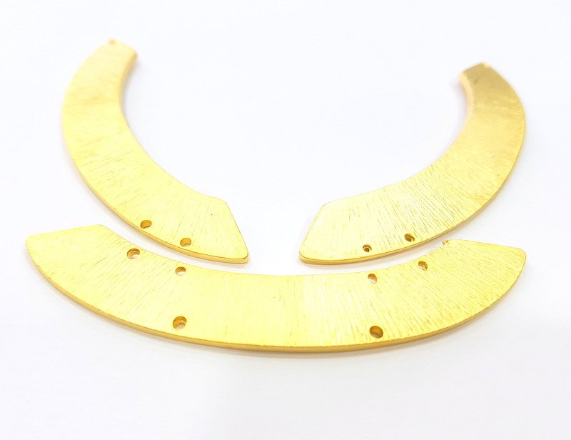 Gold Necklace Set Gold Plated Connector Pendant G6829