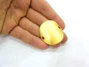 Gold Pendant Gold Plated Connector Pendant (38x36mm)  G6848