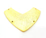 Gold Pendant Gold Plated Connector Pendant (65x31mm)  G6849