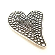 Silver Pendant Antique Silver Plated Pendants (65x42mm)  G6932