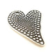 Silver Pendant Antique Silver Plated Pendants (65x42mm)  G6932
