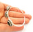 Bracelet Blanks Bangle Blanks Cuff Blanks Adjustable Bracelet Blank Antique Silver Plated Brass ( 10mm Blanks ) G7646