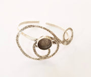 Bracelet Blanks Bangle Blanks Cuff Blanks Adjustable Bracelet Blank Antique Silver Plated Brass ( 13mm Blanks ) G7675