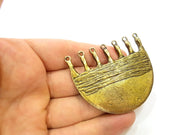Antique Bronze Pendant Antique Bronze Connector (65x53mm) G14926