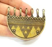 Antique Bronze Pendant Antique Bronze Connector (65x53mm) G14926