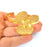 Gold Bangle Blanks Bracelet Blanks Cuff Blanks Adjustable Bracelet Blank Gold Plated Brass (14mm Blanks ) G7705