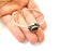 Silver Bracelet Blanks Bangle Blanks Cuff Blanks Adjustable Bracelet Blank Antique Silver Plated Brass ( 10mm Blanks ) G7733