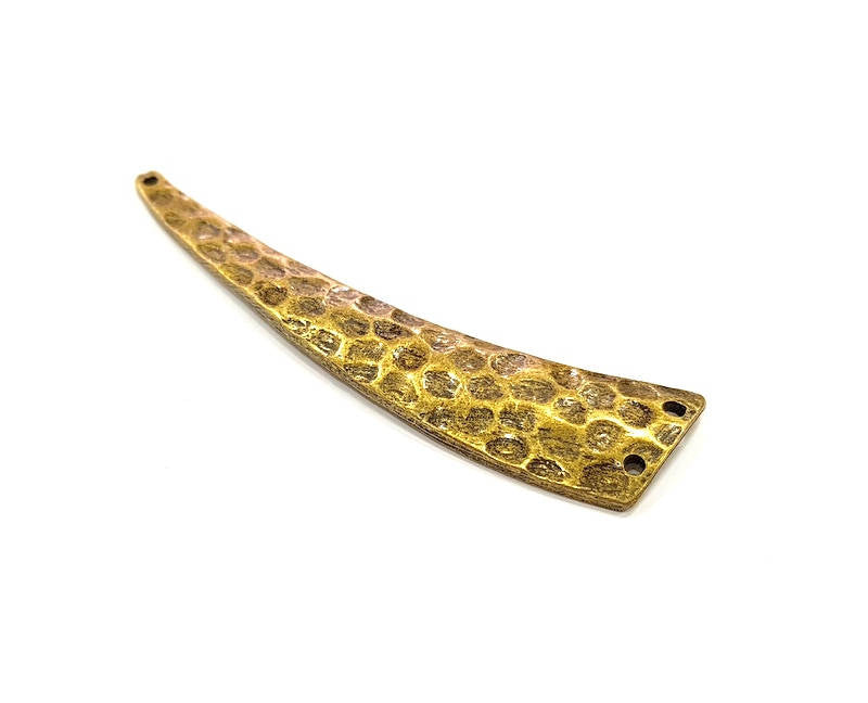 Antique Bronze Connector Pendant (63x14mm) G7747