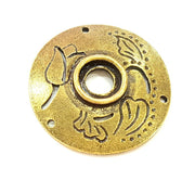 Antique Bronze Pendant Antique Bronze Medallion Pendant (43mm) G7190